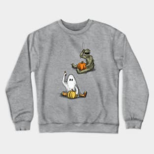 Ghostly Encounters- Carving Crewneck Sweatshirt